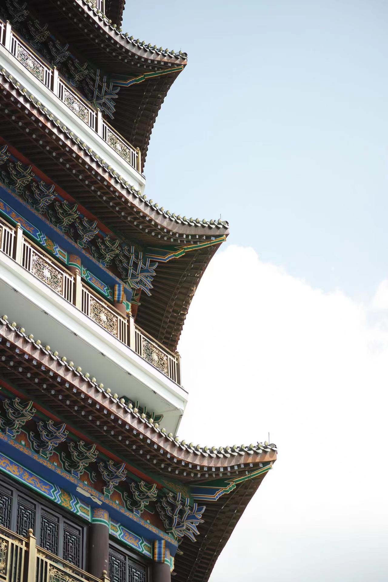 最高点东山寺，大得50mm焦段容不下它